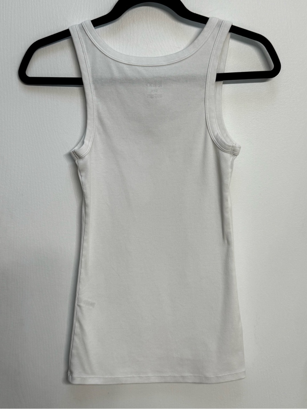 Felina White Ribbed Tank - Picture 5 of 5